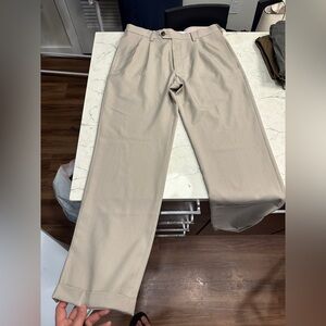 Haggar Men's Dress Pants in Light Beige
